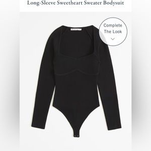 Abercrombie and fitch sweater body suit